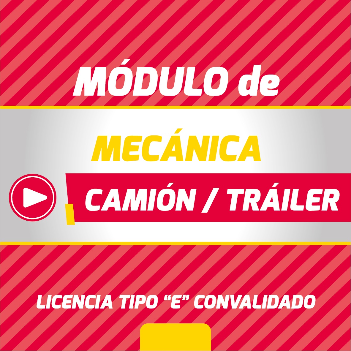 MECÁNICA CAMIÓN/TRÁILER  Periodo Diciembre 2025 - Mayo 2026 Lunes a Viernes Paralelo "B" 