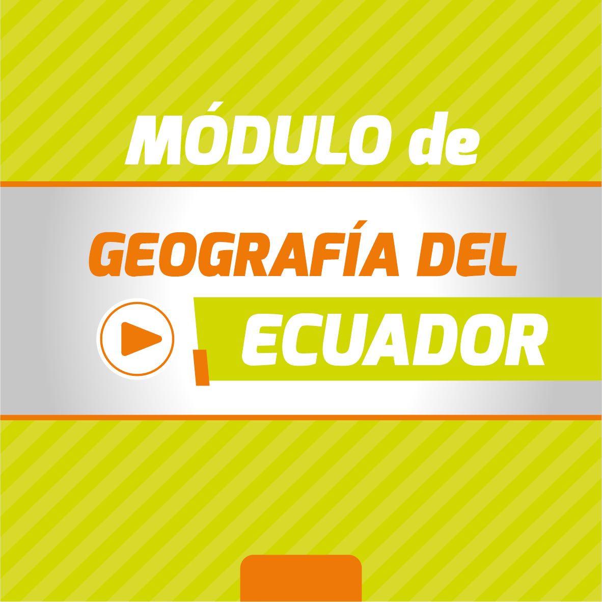 GEOGRAFÍA DEL ECUADOR  Periodo Febrero 2026 - Agosto 2026 Nocturna Paralelo "M"