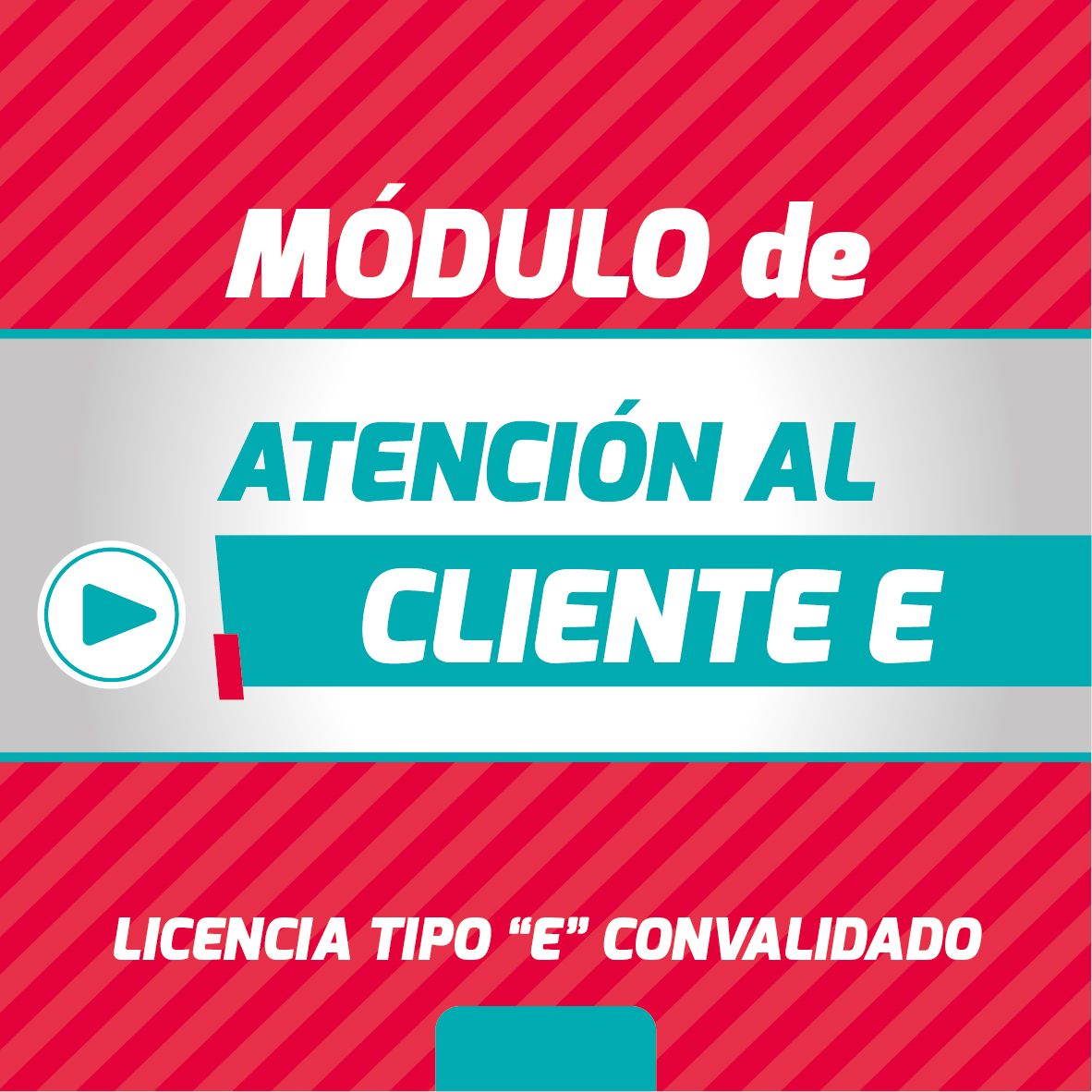 ATENCIÓN AL CLIENTE "E" Periodo Octubre 2026 - Marzo 2027 Lunes a Viernes Paralelo "A"