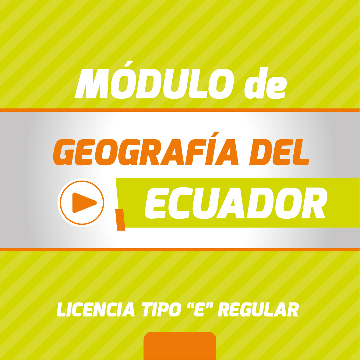 GEOGRAFÍA DEL ECUADOR Periodo Octubre 2026 - Julio 2027 Lunes a Viernes Paralelo "A"